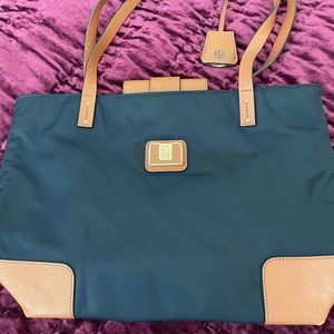 Tory Burch Navy Tote